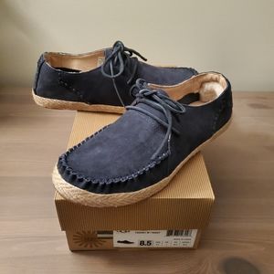 UGG Azin Lace up Espadrille Shoe, NWB, 8.5